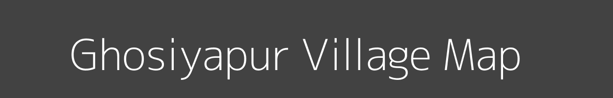 Map of Ghosiyapur Village in Uttar Pradesh Image