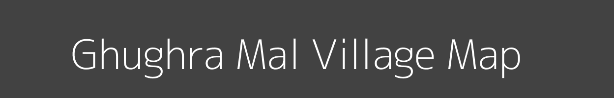 Map of Ghughra Mal Village in Madhya Pradesh Image