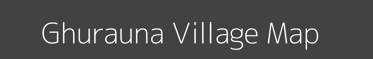 Map of Ghurauna Village in Uttar Pradesh Image