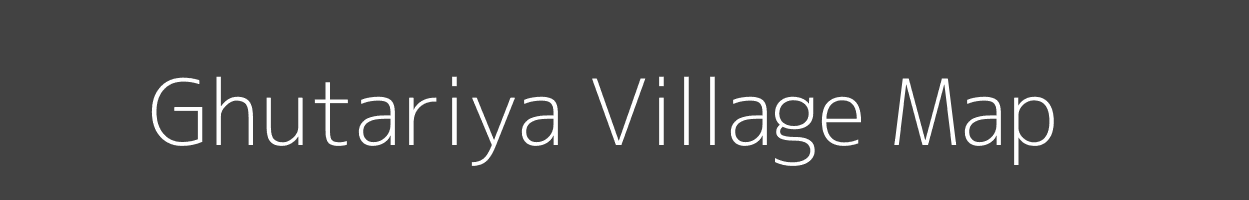 Map of Ghutariya Village in Madhya Pradesh Image