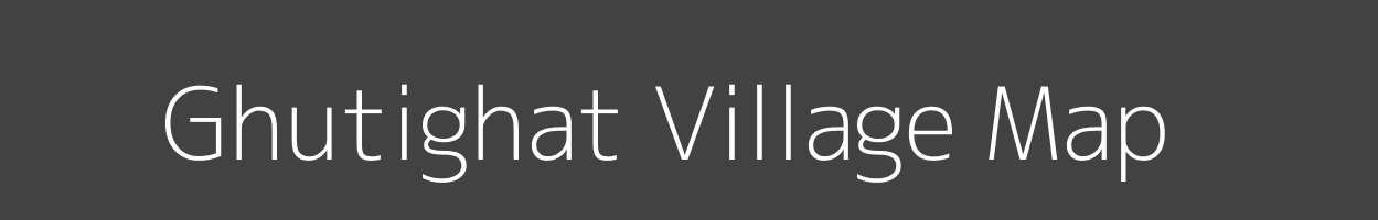 Map of Ghutighat Village in Madhya Pradesh Image