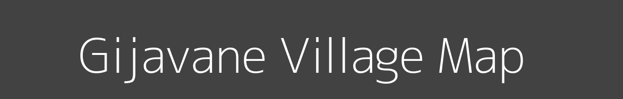 Map of Gijavane Village in Maharashtra Image