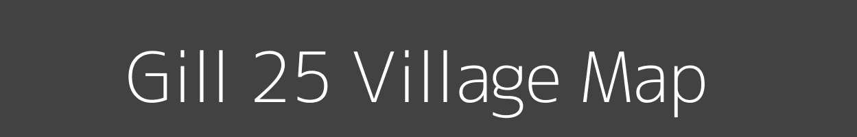 Map of Gill 25 Village in Punjab Image