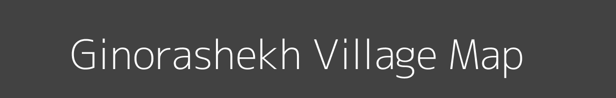 Map of Ginorashekh Village in Uttar Pradesh Image