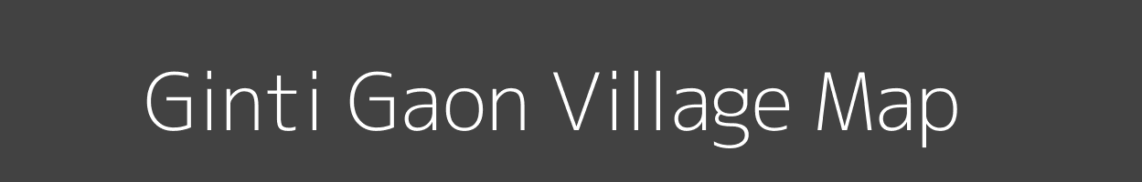 Map of Ginti Gaon Village in Uttarakhand Image