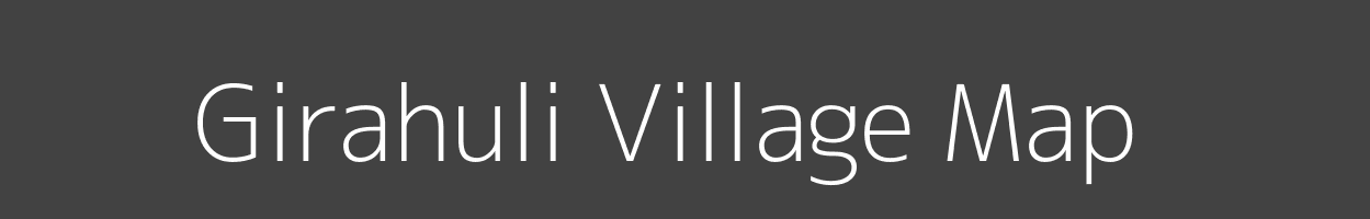 Map of Girahuli Village in Uttar Pradesh Image