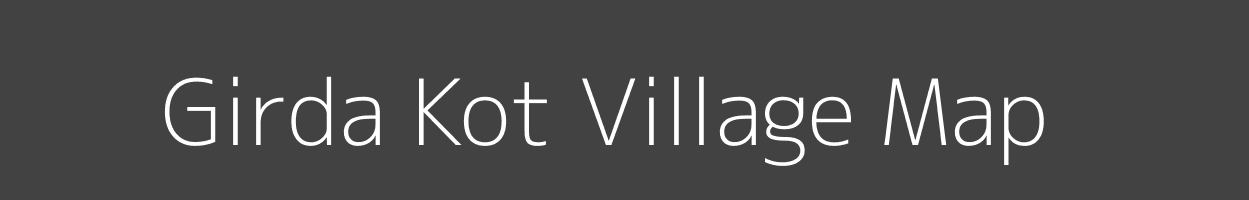 Map of Girda Kot Village in Uttar Pradesh Image