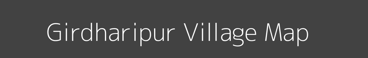 Map of Girdharipur Village in Uttar Pradesh Image