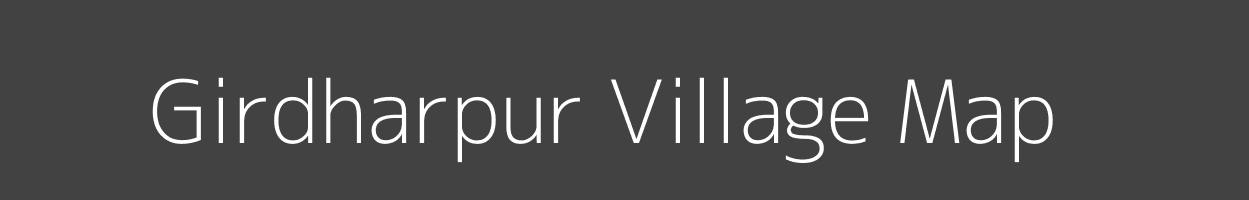 Map of Girdharpur Village in Uttar Pradesh Image