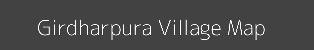 Map of Girdharpura Village in Madhya Pradesh Image