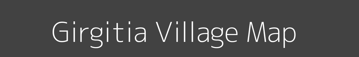 Map of Girgitia Village in Uttar Pradesh Image