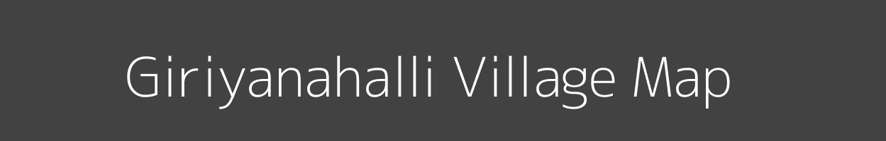 Map of Giriyanahalli Village in Karnataka Image