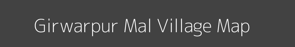 Map of Girwarpur Mal Village in Madhya Pradesh Image