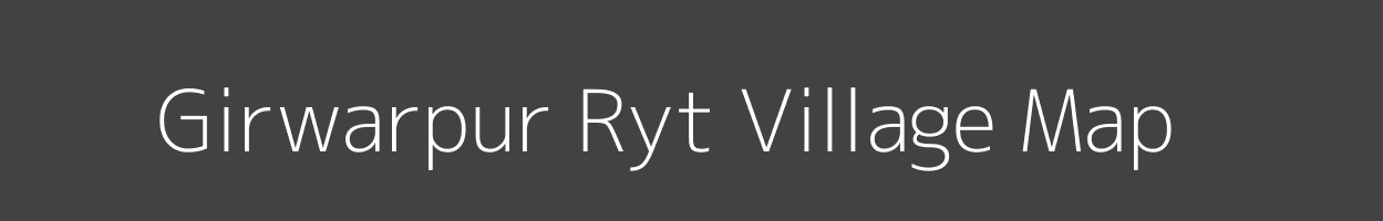 Map of Girwarpur Ryt Village in Madhya Pradesh Image