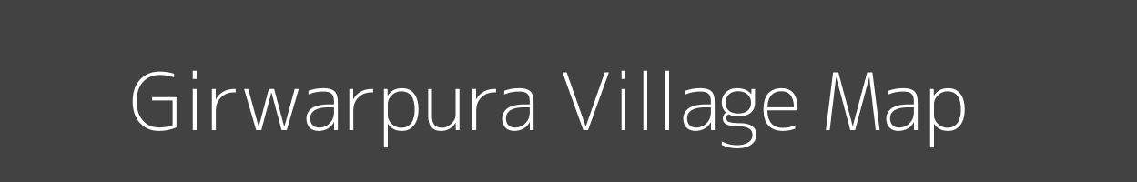 Map of Girwarpura Village in Rajasthan Image