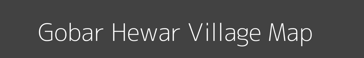 Map of Gobar Hewar Village in Uttar Pradesh Image