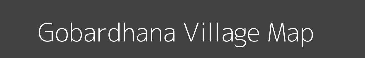 Map of Gobardhana Village in Bihar Image