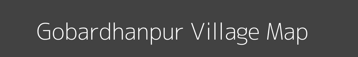 Map of Gobardhanpur Village in Bihar Image