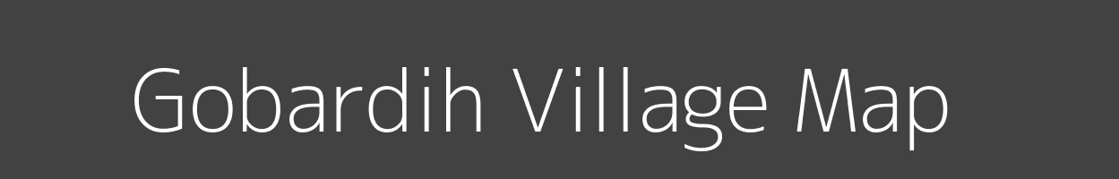 Map of Gobardih Village in Jharkhand Image