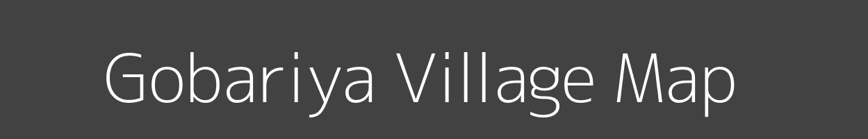 Map of Gobariya Village in Madhya Pradesh Image