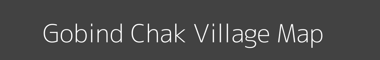Map of Gobind Chak Village in Bihar Image