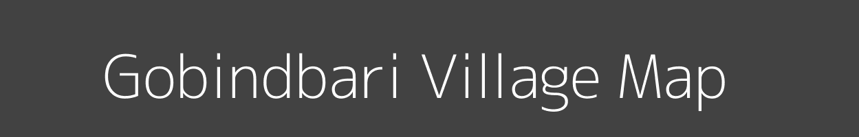 Map of Gobindbari Village in Bihar Image