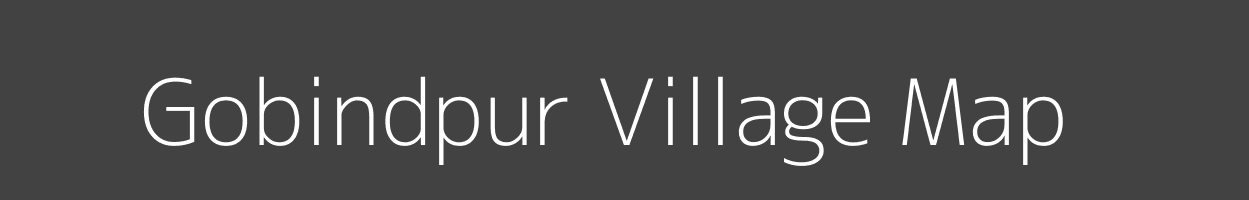 Map of Gobindpur Village in Bihar Image