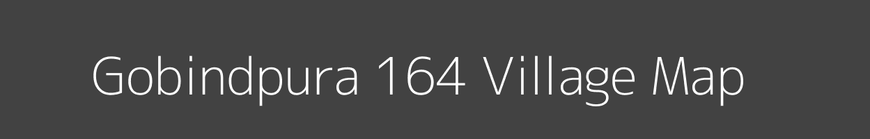 Map of Gobindpura 164 Village in Punjab Image