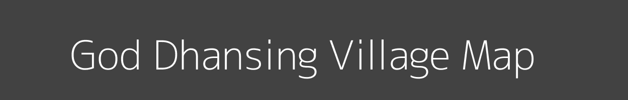 Map of God Dhansing Village in Madhya Pradesh Image