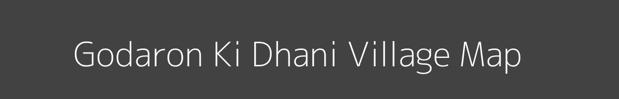Map of Godaron Ki Dhani Village in Rajasthan Image
