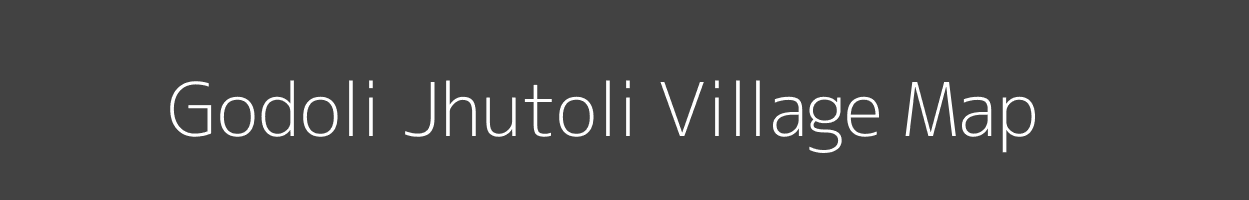 Map of Godoli Jhutoli Village in Uttarakhand Image