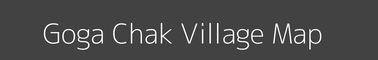 Map of Goga Chak Village in Bihar Image