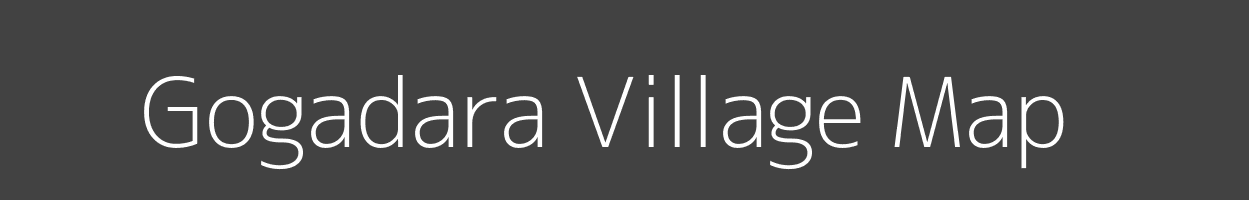 Map of Gogadara Village in Uttar Pradesh Image