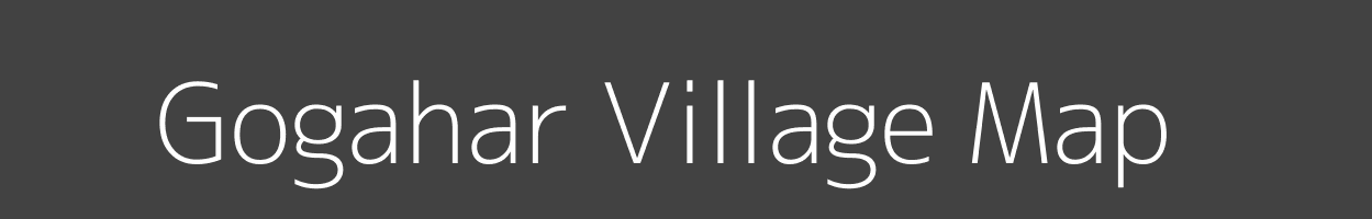 Map of Gogahar Village in Uttar Pradesh Image