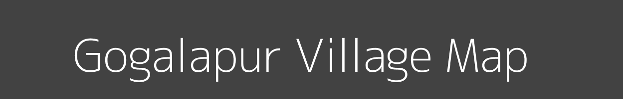 Map of Gogalapur Village in Uttar Pradesh Image