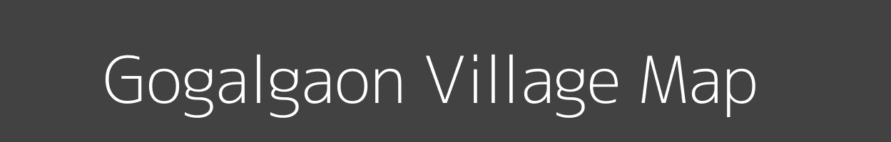 Map of Gogalgaon Village in Maharashtra Image