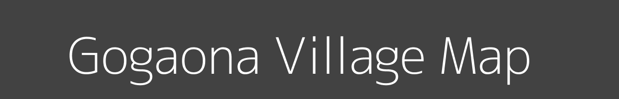 Map of Gogaona Village in Uttar Pradesh Image