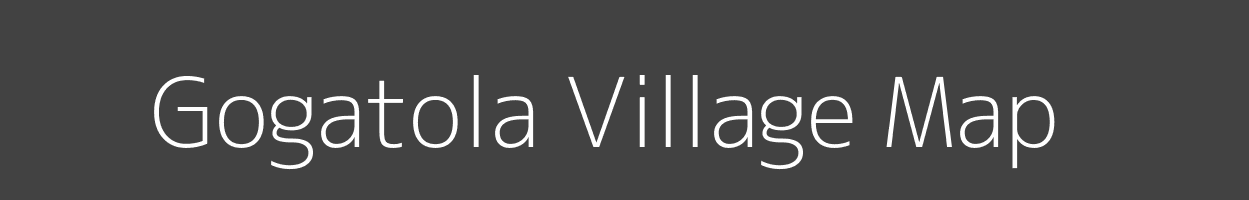 Map of Gogatola Village in Madhya Pradesh Image