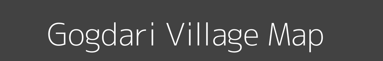 Map of Gogdari Village in Maharashtra Image