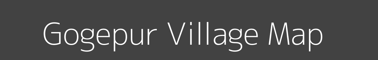 Map of Gogepur Village in Uttar Pradesh Image