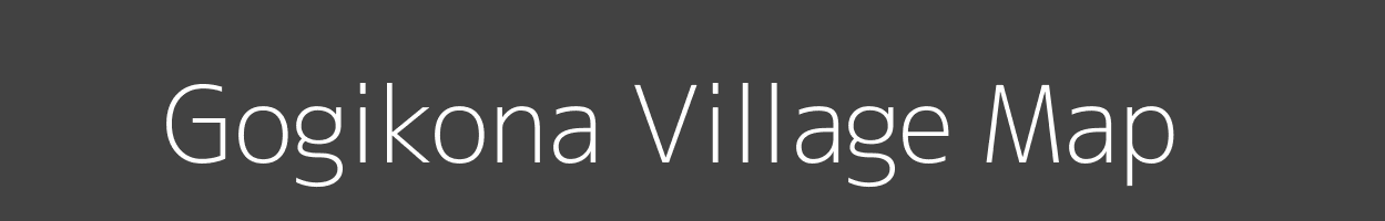 Map of Gogikona Village in Karnataka Image