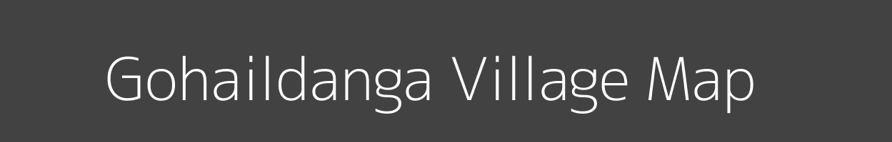 Map of Gohaildanga Village in West Bengal Image