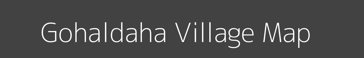 Map of Gohaldaha Village in West Bengal Image