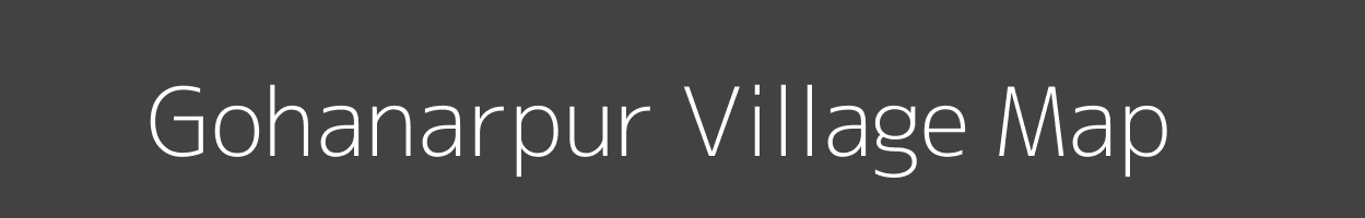 Map of Gohanarpur Village in Uttar Pradesh Image