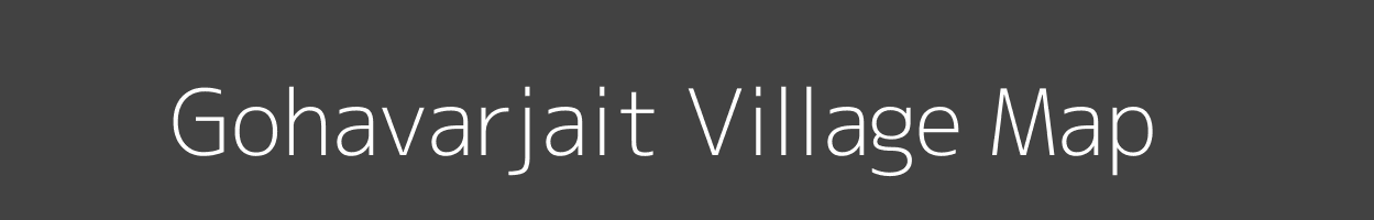 Map of Gohavarjait Village in Uttar Pradesh Image