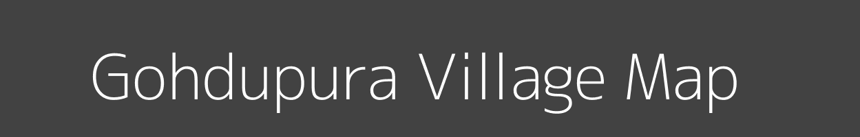 Map of Gohdupura Village in Madhya Pradesh Image