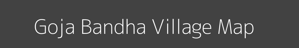 Map of Goja Bandha Village in Odisha Image