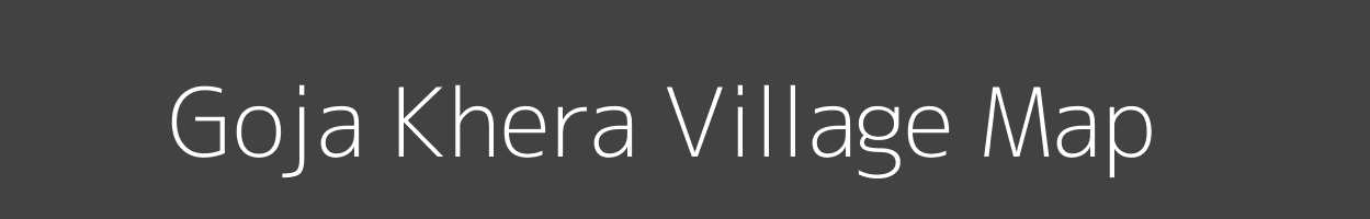 Map of Goja Khera Village in Uttar Pradesh Image