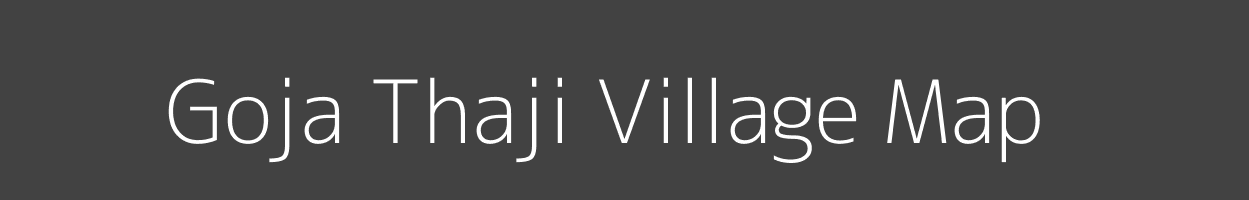 Map of Goja Thaji Village in Jammu and Kashmir Image