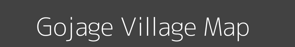 Map of Gojage Village in Karnataka Image